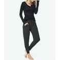 thumbnail image 4 of Women's Tommy John 1001899 Second Skin Lounge Jogger (Charcoal Heather S), 4 of 4