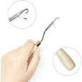 thumbnail image 3 of Pekkaxy Latch Hook Tools, 3 Pack Wooden Bent Latch Hooks, 3 of 4