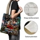 thumbnail image 3 of Jurassic Park Bolso de tela con estampado de lienzo para mujer, bolsa de compras reutilizable y estética, con cremallera interior, regalo para mujer, 35 × 40 cm., 3 of 6