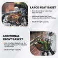 thumbnail image 2 of SKERI Electric Tricycle for Adults, Black Electric Trike Motorized Three Wheel Electric Bicycle, 350W 48V Adult Electric Tricycle with 7 Speeds and Large Basket, 2 of 15