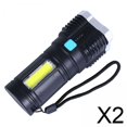 thumbnail image 1 of Linterna LED Portátil Para Exteriores, 2 Unidades, Para Trabajar Al Aire Libre, Hacer Deportes, Pasear Perros, 1 of 8