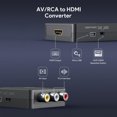 thumbnail image 2 of AV To HD Multimedia Interface Adapter 1080P Digital VGA/AV Converter for Monitor Projector Phone Laptop Desktop, 2 of 8
