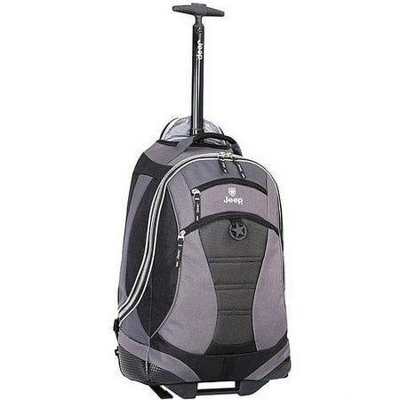 21 Rolling Backpack with Push-Button Handle
