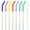 Assorted Color, variant on Meijiashe Reusable Stainless Steel Straws Set with Silicone Tips and Sleeve