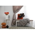 thumbnail image 5 of Simply Daisy Spooky Cats Cream Halloween Chenille Area Rug, 5' Round, 5 of 5