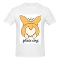 thumbnail image 4 of Bingfone Prince Corgi Dog Men'S Loose Fit Short-Sleeve Pocket T-Shirt, 4 of 7