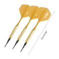 thumbnail image 3 of 3pcs 17g Soft Tip Darts Sports Entertainment Copper Dart Body Nylon Rod Flight, 3 of 21