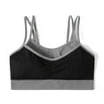 thumbnail image 2 of Hurxie Adjustable Sports Bras for Women High Impact Sports Bra Wireless for Running Workout Gray ,S, 2 of 5