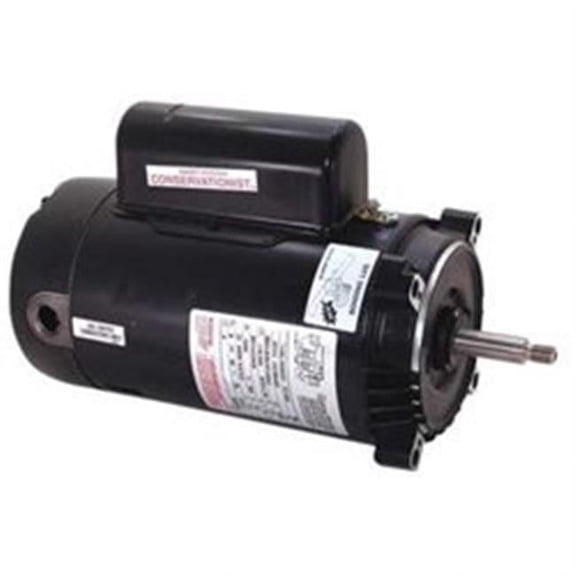 Regal Beloit CT1102 1 HP 115 & 230V Full-Rated Two-Compartment Pool Filter Motor 56J Threaded Shaft