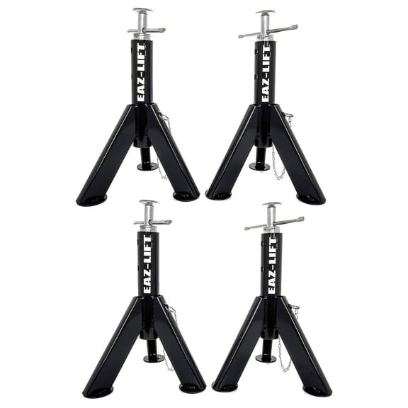 EAZ LIFT Adjustable Telescopic RV Jack, 16"-30", 6,000 lb Capacity, 2 Pack