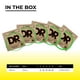 thumbnail image 2 of Cuerdas para bajo eléctrico DR Strings NGB5-45 Hi-Def Neon Green, 2 of 8