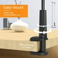Cell Phone Stand Bed Gooseneck Stand Flexible Arm 360 Mounting Clamp