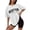 D1236/White, variant on Afdoent Womens Tops Letter Printed Crew Neck Short Sleeve Loose T Shirt Casual Tee Shirts Vacation Clothes 2026