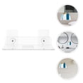 thumbnail image 4 of FONDOTIN Clear Acrylic Bathroom Storage Shelf Organizer, 1 Piece Space-Saving Transparent Rack for Bathroom Essentials, 4 of 6