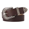 thumbnail image 3 of Guardoinrt Ceintures en Faux Cuir avec Boucle Sculptée pour Femmes Jeans Robe Type Café A 1Set, 3 of 6