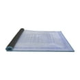 thumbnail image 2 of Ahgly Company Indoor Square Solid Blue Modern Area Rugs, 6' Square, 2 of 4