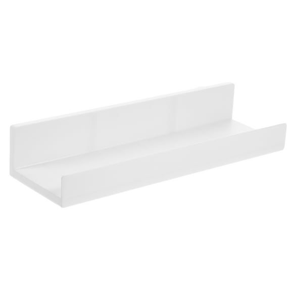 Wall Mounted Floating Photo Frame Shelf and Book Display Rack for Bedroom, Wall Organizer with Child-Friendly Design