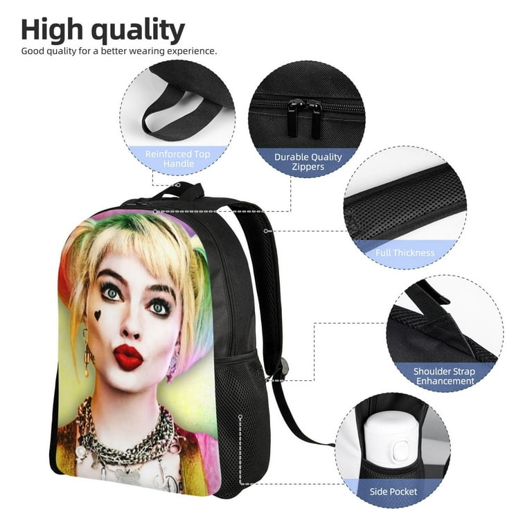 Harley quinn birds of prey backpack hotsell