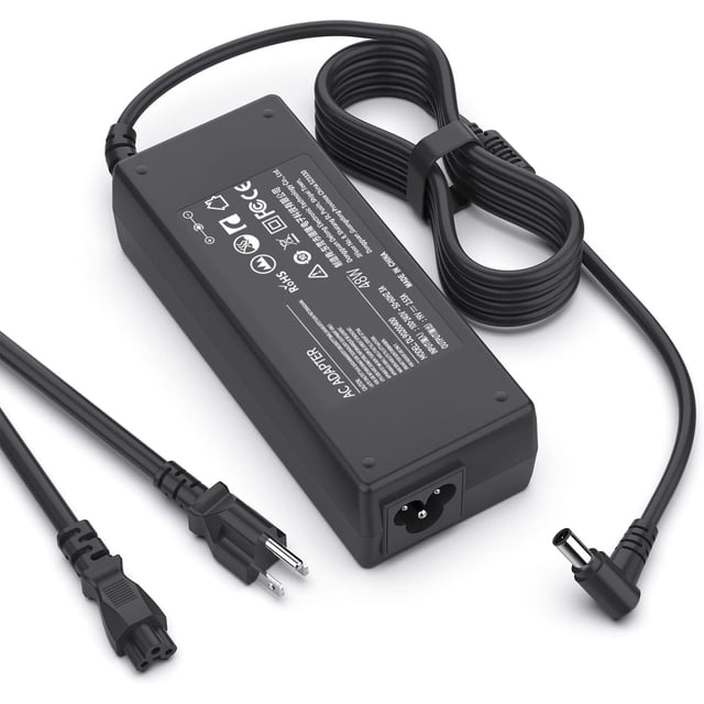 Cable de alimentación Syfrufo DC 19 V 2.53 A 48 W compatible con Samsung TV