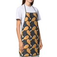 thumbnail image 4 of Yiaed Chicken Legs Print Kitchen Apron with Hand Wipe Pockets,Big Pocket,Aprons for Women with Pockets, Waterproof for Cooking Baking, 4 of 7