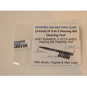 3-in-1 Hearing Aid Cleaning Tool Kit