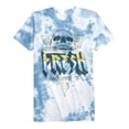 thumbnail image 2 of American Rag Womens Fresh Rocker Tie-Dyed Graphic T-Shirt, Blue, Small, 2 of 2