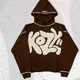 thumbnail image 3 of Sudadera con capucha Y2K para hombre, estilo hip hop, con estampado de letras, de gran tamaño, estilo gótico Harajuku, de manga larga, 3 of 5