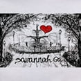 thumbnail image 3 of CafePress - I Love Savannah Ga T Shirt - Women's Classic T-Shirt, 3 of 4