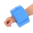 thumbnail image 2 of Foot Lift Support Cushion Breathable Medical Anti-Bedsores Pillow Wrist Ankle Leg Protector Pad for Elderly Patients Bed Sleep Round Shape Cushion[Blue], 2 of 9