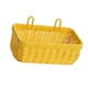 thumbnail image 2 of Cesta de almacenamiento para organizar contenedores de almacenamiento, cestas para toallas, para colgar en la pared del baño. Amarillo, 2 of 9