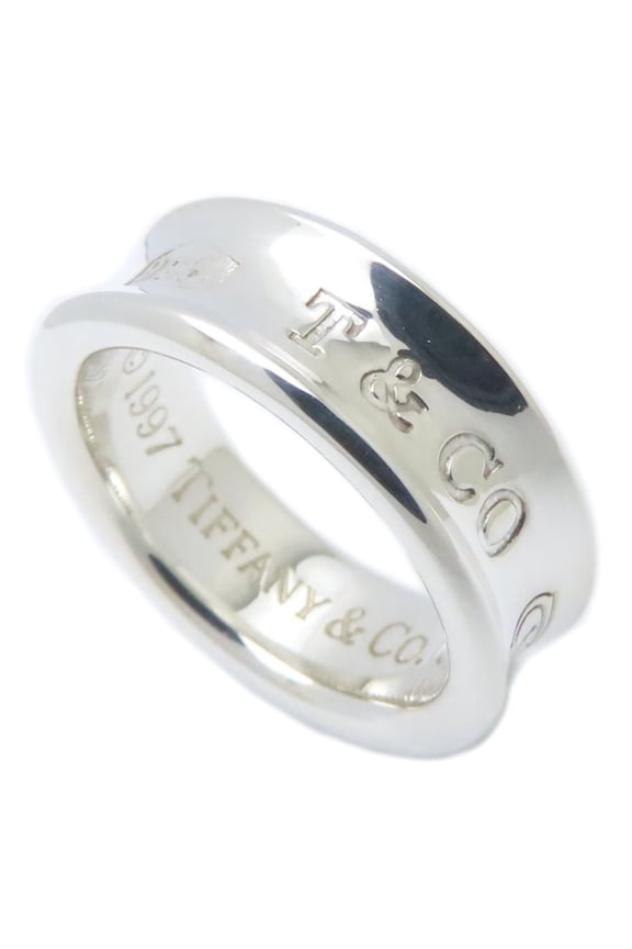 Pre-Owned TIFFANY & Co. Tiffany 1837 Basic Ring, SV925, Women's, 294775 (Good)