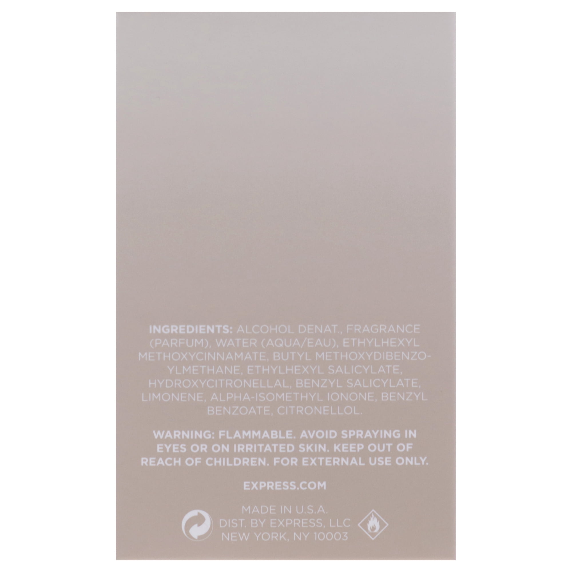 Express Eau So Simple , 2.5 oz EDP Spray