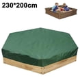 thumbnail image 1 of Housse de Bac à Sable avec Cordon de Serrage Housse de Protection Carrée Imperméable, 1 of 1