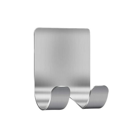 

Skycarper 1Pack Razor Holder for Shower Premium 304 Stainless Steel Waterproof No Drilling Shaver Holder Heavy Duty Self Adhesive Razor Hooks for Kitchen Bathroom- Silver