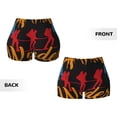 thumbnail image 6 of Yiaed Not All Who Wander Are Lost Hiking Print Women's Athletic Shorts Running Shorts Sporty Short High Waisted Elastic Workout Shorts for Yoga Gym Running & Sports -XX-Large, 6 of 8