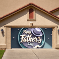 thumbnail image 6 of Decorative Design Happy Father's Day Banner Festive Colors Heart Elements Celebratory Hat Family Decoration Sign for Father's Day Party Family Event Indoor Celebration, 6 of 8