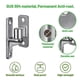 thumbnail image 5 of Wall Mount Gate Hinges for Farm Gates, Outdoor One-Piece No-Weld Chain Link Fence Parts with 5/8 Hi, 5 of 5