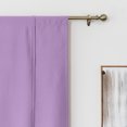 thumbnail image 5 of Yipa Purple Blackout Roman Curtains for Kids Bedroom Thermal Insulated Curtains Rod Pocket Tie Up Shade Curtains 1-Panel for Small Windows Bathroom Kitchen (38 x 54 Inches Long), 5 of 6
