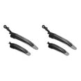 thumbnail image 2 of Guardoinrt Wide Compatibility Improved Performance Bicycle Fender Set For All Bikes Enhanced Safety Plastic Bicycle Mudguard black gray 2Set, 2 of 6