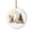 Q, variant on Christmas Letter Reindeer 2D Acrylic Pendant, Alphabet Ornament Hanging Charm, Xmas Decoration for Christmas Tree Home Display