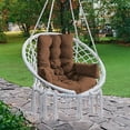 thumbnail image 6 of Hanging Chair Cushion Set - Thickened Washable Swing Seat & Backrest Pillow for Indoor/Outdoor Egg Chairs, Hammocks & Rattan Basket Chairs, 6 of 6