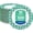 Green, variant on Blue Flower Printed Paper Plates - Bulk 8.5 Inch, 150pcs, Soak & Cut Proof for Parties & Daily Use