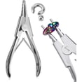 thumbnail image 1 of DJCIW Heavy-Duty Ring Opening Pliers for Large Gauge Hoops,Versatile Tool for Jewelry Piercing, Captive Bead, Segment, Clicker, Stubborn Nose Hoop Rings, 1 of 4