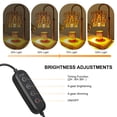 thumbnail image 3 of Nosilbek Candle Warmer Lamp, Dimmable Candle Warmer Lamp with RGB Mood Lighting, Aromatherapy Wax Melt Lamp with Adjustable Height, Scented Candles Wax Warmer, Remote Control, 2/4/8H Timer, for Sleep, 3 of 9