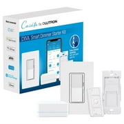 Lutron Diva Smart Dimmer Switch Starter Kit for Caseta Smart Lighting, with Smart Hub and Pico Remote (DVRF-BDG-1D)