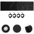 thumbnail image 5 of 1 Set Outdoor Chair Replacement Fabric with Rope Heavy-Duty Weatherproof Sling Repair Cloth for Patio Chaise Lounge Poolside Furniture, 5 of 5
