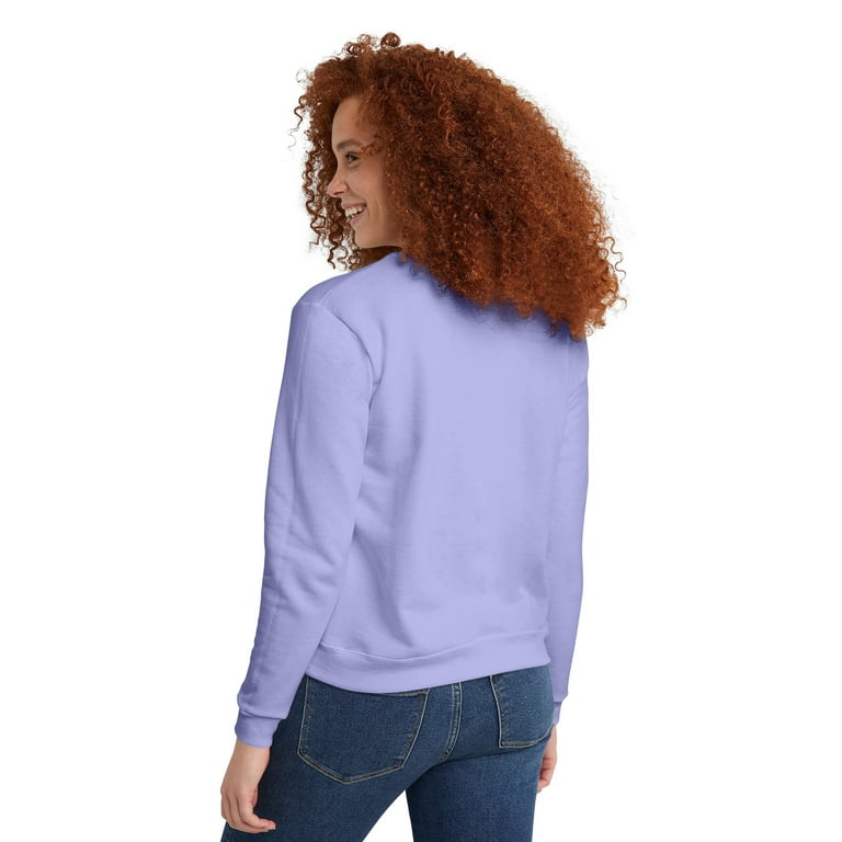 Light purple crewneck clearance
