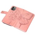 thumbnail image 5 of Dteck iPhone 11 Pro Case, Butterfly Patterned Wallet Case, Magnetic Hand Strap Credit Card Holder Slots Synthetic Leather Kickstand Protective Cover For iPhone 11 Pro, Rosegold, 5 of 10