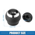 thumbnail image 4 of Unique Bargains 5 Speed Automatic Transmission Gear Shift Knob for Lexus ES300h ES350 2016-2018 Plastic Black, 4 of 7