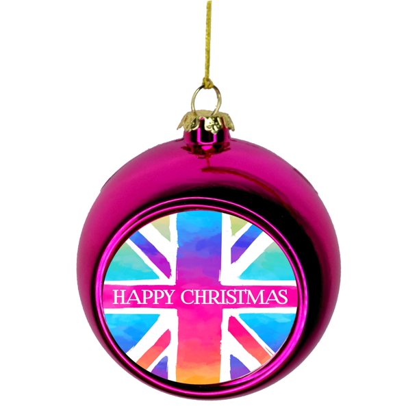 Flag England British UK United Kingdom Great Britian GB Happy Christmas